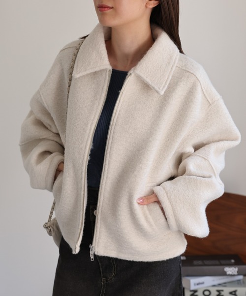 model：162cm 着用サイズ：F