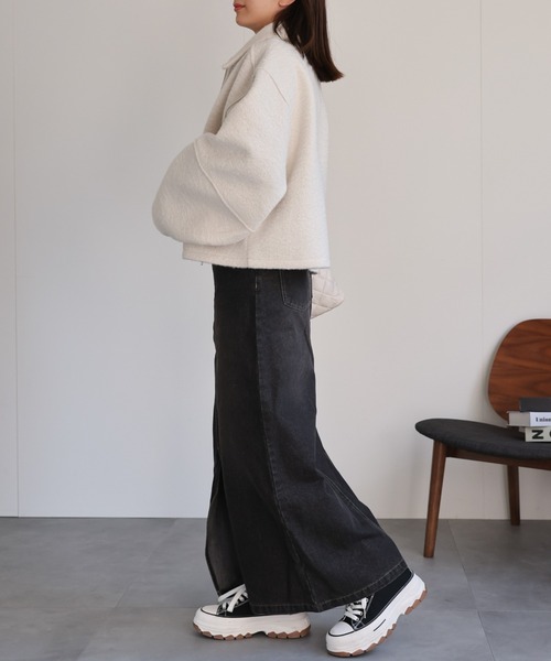 model：162cm 着用サイズ：F