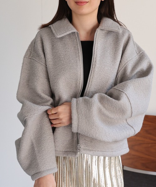 model：162cm 着用サイズ：F