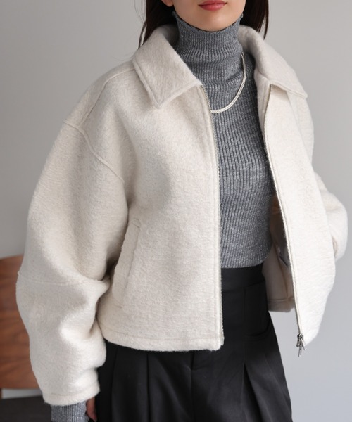 model：162cm 着用サイズ：F
