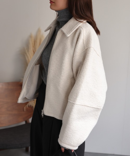 model：162cm 着用サイズ：F
