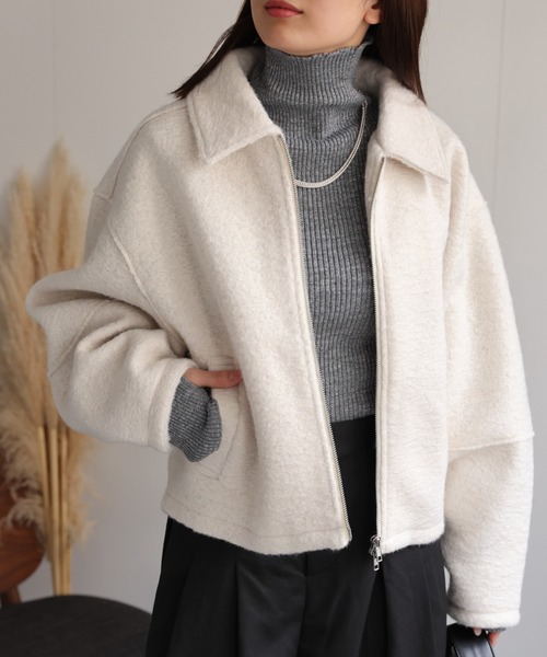 model：162cm 着用サイズ：F
