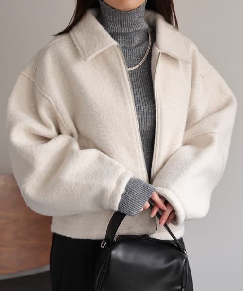 model：162cm 着用サイズ：F