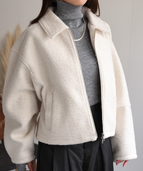 model：162cm 着用サイズ：F