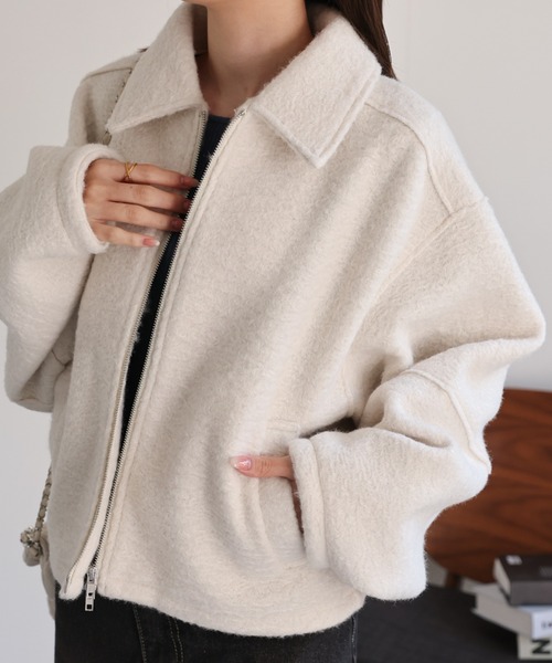 model：162cm 着用サイズ：F