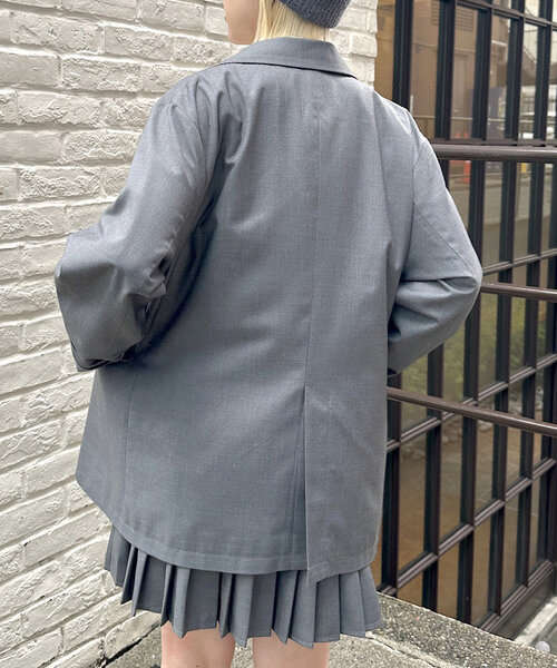 w closet（ダブルクローゼット）の「【セットアップ対応】リボンドロストスカート（スカート・レディース・ブラウン/キャメル/グレー・FREE）」の6枚目の写真