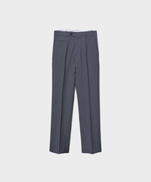 【MATSUFUJI/マツフジ】Water-repellent Wool Straight Trousers
