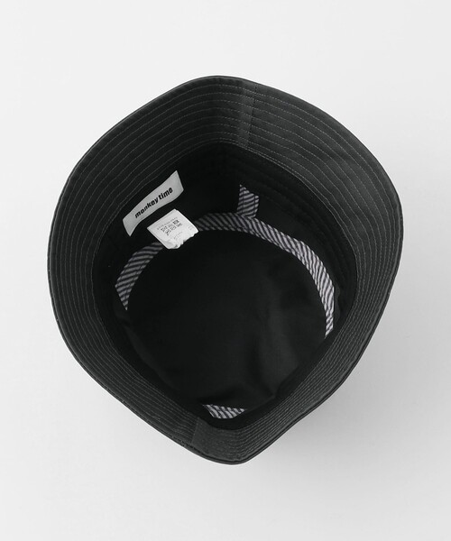 MONKEY TIME（モンキータイム）の「ツイル バケット ハット（ハット・メンズ・ダークグレー/ネイビー/ブラック・FREE）」の8枚目の写真