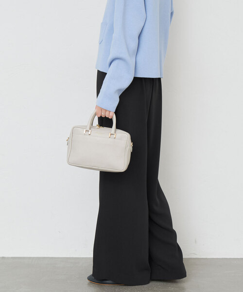 SLOBE IENA（スローブイエナ）の「タックワイドイージーパンツ（その他パンツ・レディース・ブラック/ネイビー・36/38）」の16枚目の写真