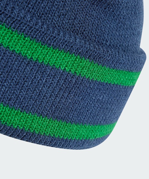 adidas（アディダス）の「BEANIE / アディダスオリジナルス adidas Originals（ニットキャップ/ビーニー・メンズ・ブルー/ホワイト・X-LARGE/X-SMALL/S/LARGE）」の5枚目の写真