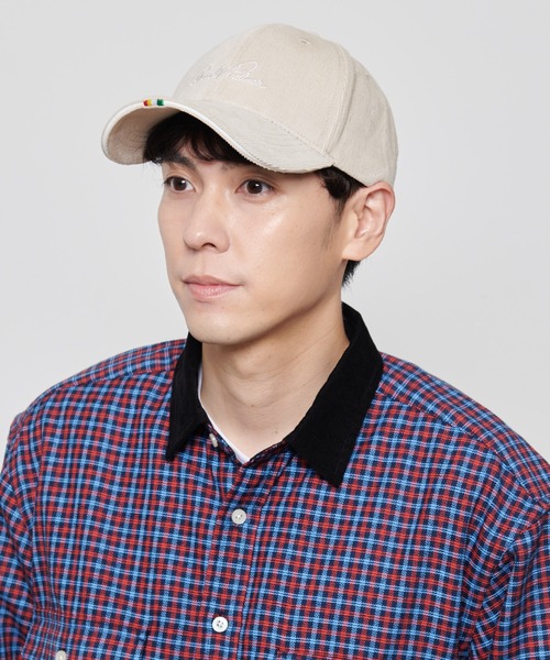 Arnold Palmer（アーノルドパーマー）の「コーデュロイ シェア キャップ（キャップ・レディース・アイボリー/グレイッシュブルー/ブラック・F）」の15枚目の写真