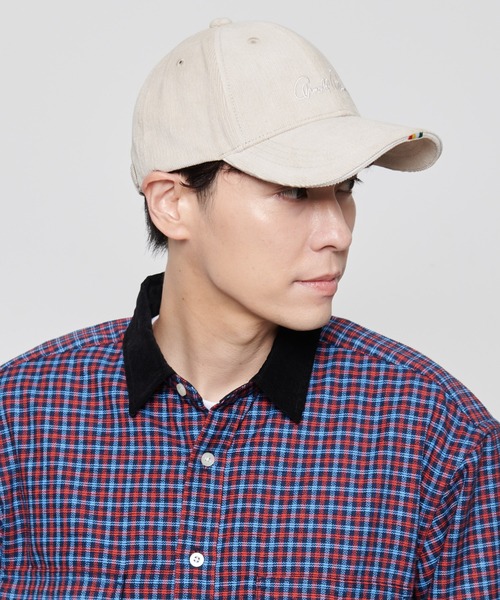 Arnold Palmer（アーノルドパーマー）の「コーデュロイ シェア キャップ（キャップ・レディース・アイボリー/グレイッシュブルー/ブラック・F）」の16枚目の写真