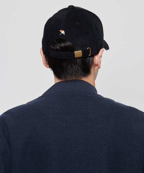 Arnold Palmer（アーノルドパーマー）の「コーデュロイ シェア キャップ（キャップ・レディース・アイボリー/グレイッシュブルー/ブラック・F）」の21枚目の写真