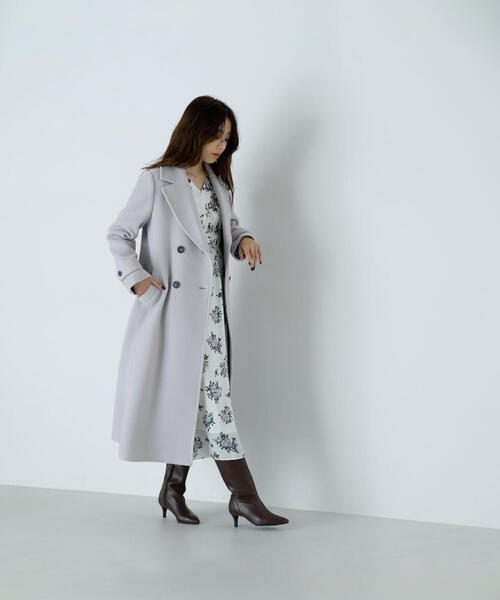 【セール】◇スリットショルダープリントワンピース（ワンピース）｜NATURAL BEAUTY BASIC（ナチュラルビューティーベーシック）