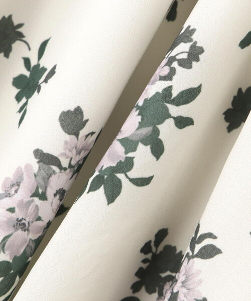 【セール】◇スリットショルダープリントワンピース（ワンピース）｜NATURAL BEAUTY BASIC（ナチュラルビューティーベーシック）