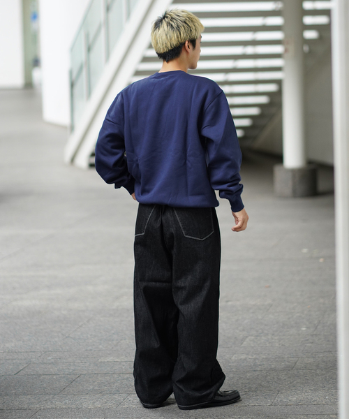 Carhartt WIP(カーハートダブリューアイピー)の「CARHARTT WIP / カーハート ダブリューアイピーSWEATSHIRT(スウェット・メンズ・コバルトブルー/グレー/サックスブルー・LARGE/MEDIUM)」の7枚目の写真