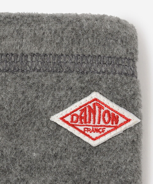 DANTON（ダントン）の「DANTON | フリース ネックウォーマー（ネックウォーマー/スヌード・レディース・ダークグレー/ブラック/ライトグレー・-）」の6枚目の写真