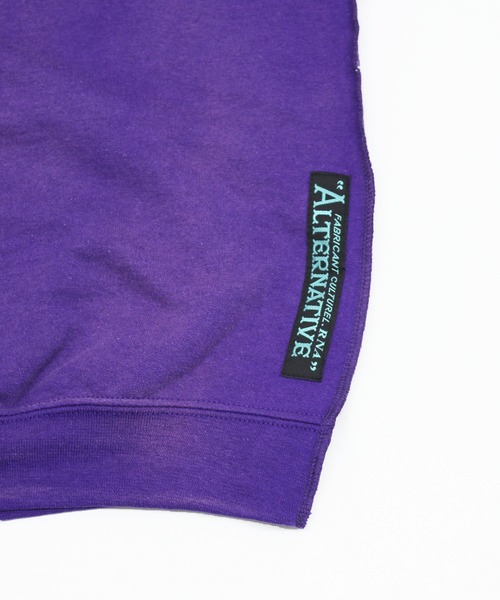 RNA（アールエヌエー）の「M2360 ユーズドエフェクトラビットトレーナー（Tシャツ/カットソー・レディース・イエロー系その他/ネイビー/レッド/パープル/イエロー/ブラック・MEDIUM）」の10枚目の写真