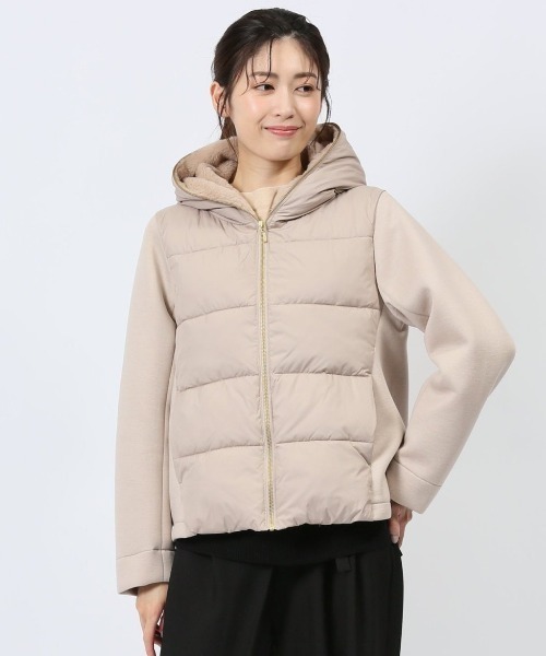 m.f.エディトリアル レディース ボンディング切替 ショートブルゾン（ブルゾン）｜m.f.editorial（エムエフエディトリアル）