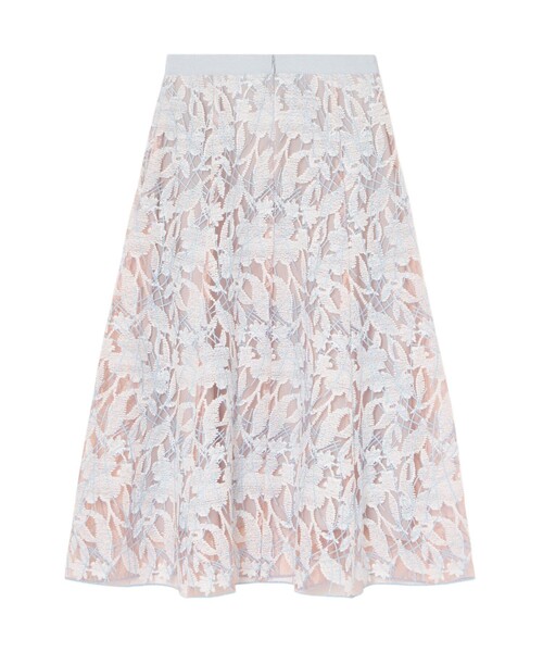 スノーフラワーエンブロイダリー スカート（スカート）｜ANAYI（アナイ