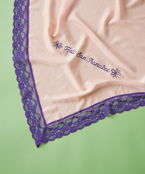 セール】【HELLO.SANFRANCISCO/ハローサンフランシスコ】刺繍レース