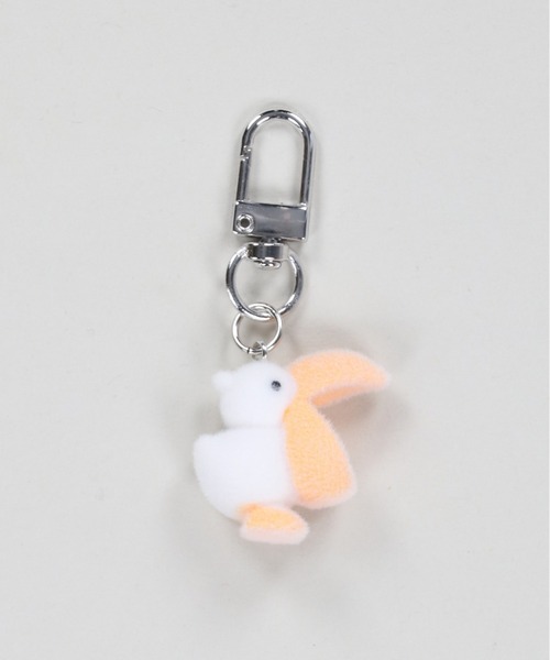 ポップで可愛い♪【大注目PARFOIS】プレッツエルスキーホルダー アニマルミニキーホルダー かわいいフェルト生地（キーホルダー