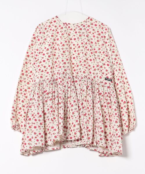Mag.(マグ)の「【Little Sunny Bite】rose nylon mini dress(ドレス・レディース・アイボリー/ブラック/ピンク・SMALL/MEDIUM)」の2枚目の写真