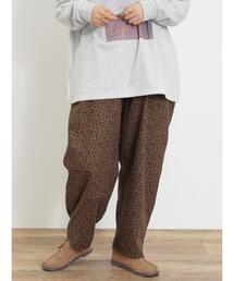 Samansa Mos2 | 【帯電防止】柄アソートゆるテーパードパンツ(その他パンツ)