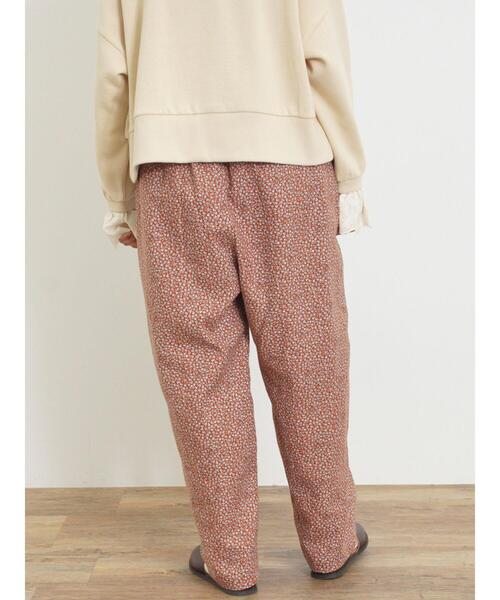 Samansa Mos2（サマンサ モスモス）の「【帯電防止】柄アソートゆるテーパードパンツ（その他パンツ・レディース・カーキ/ブラック/キナリ/レッド・M/L）」の16枚目の写真