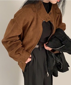 LIBERADD/リベラド】ZIP LONG BLOUSON（その他アウター）｜Deuxieme