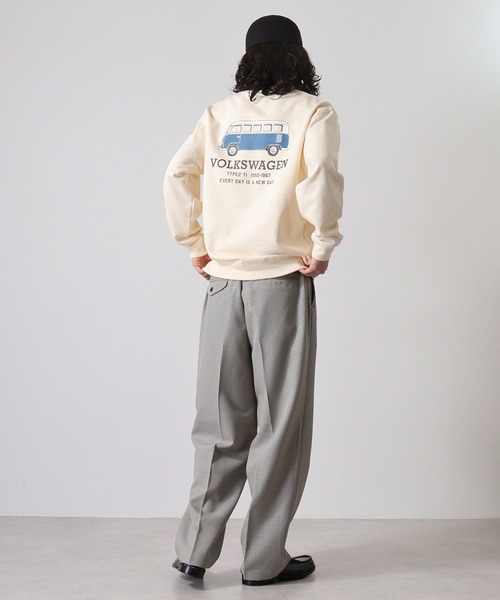 VOLKS WAGEN スウェットクルーネックトレーナー（スウェット）｜Volkswagen（フォルクスワーゲン）