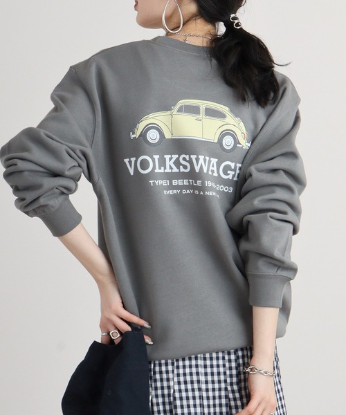 VOLKS WAGEN スウェットクルーネックトレーナー（スウェット）｜Volkswagen（フォルクスワーゲン）