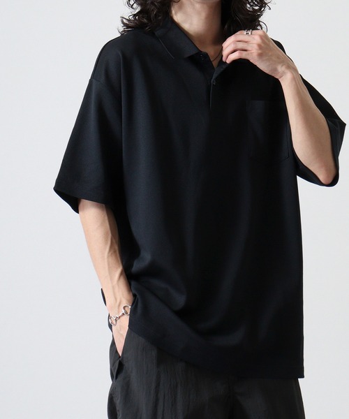 BEES BEAM(ビーズビーム)の「BEES BEAM アクティブポロシャツ(ポケット付)(ポロシャツ・メンズ・ホワイト/ブラック/ロイヤルブルー/ネイビー・L/S/XS/XXL/M/XXXL/XL)」の9枚目の写真