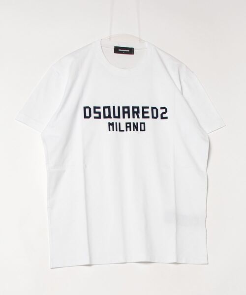 【Dsquared2】ホワイト Cool Fit Tシャツ ディースクエアード Dsquared2 DSQUARED2 Tシャツ COOL FIT TEE