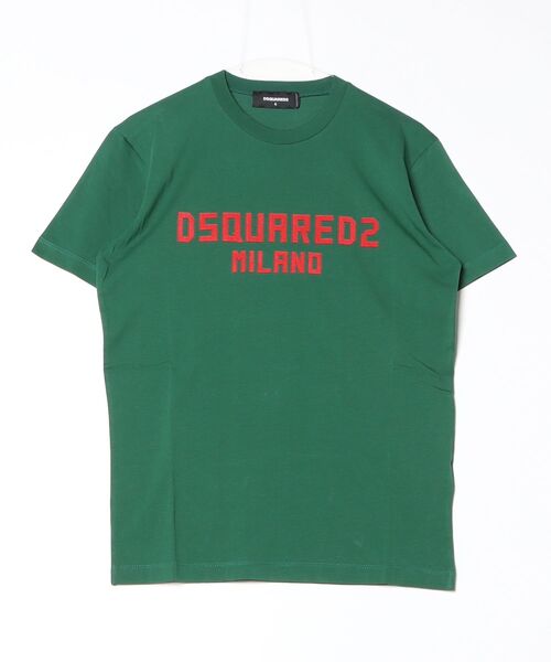 DSQUARED2(ディースクエアード)の「COOL FIT DSQUARED2 MILANO T-SHIRT /0252(Tシャツ/カットソー・メンズ・ホワイト×ブラック/ブラック×ホワイト/ホワイト×ネイビー/ブラック×ブルー/グリーン・M/S/XL/L)」の2枚目の写真