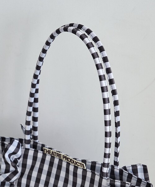 FREAK'S STORE(フリークスストア)の「THEATRE PRODUCTS × FREAK'S STORE/シアタープロダクツ 別注 ギンガムチェック トートバッグ/A4サイズトートバッグ(トートバッグ・レディース・ベージュ/レッド/ブラック・ONE SIZE)」の20枚目の写真
