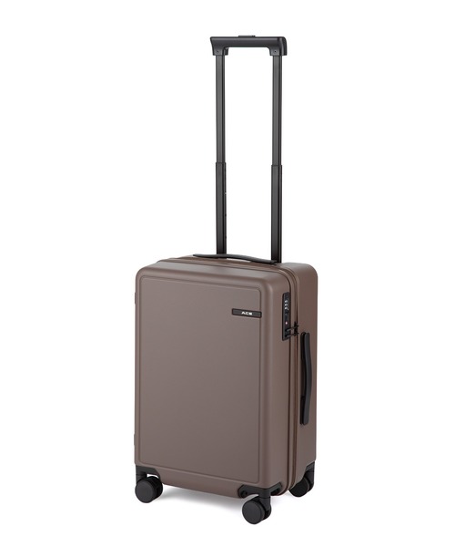 ACE(エース)の「エース スーツケース ベベル 33L 2~3泊 3.2kg 機内持込 ドリンクホルダー フック No.05681(スーツケース/キャリーバッグ・レディース・イエロー/グリーン/アイボリー/ブラック/ピンク/チョコ・S)」の3枚目の写真