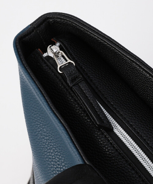 COMME CA ISM(コムサイズム)の「バイカラー トートバッグ(トートバッグ・メンズ・ブラック×グレー/ブラック×ブルー・FREE)」の10枚目の写真