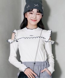 algy | 肩あきリブロンT(Tシャツ/カットソー)