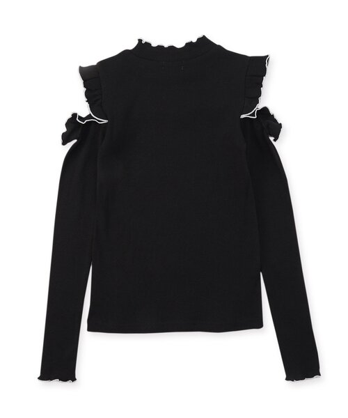 algy(アルジー)の「肩あきリブロンT(Tシャツ/カットソー・キッズ・ブラック/ピンク/オフホワイト・SMALL/XX-SMALL/X-SMALL/MEDIUM)」の10枚目の写真