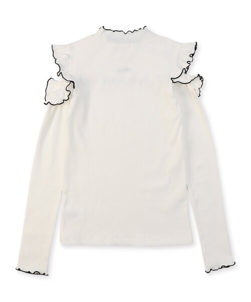 algy(アルジー)の「肩あきリブロンT(Tシャツ/カットソー・キッズ・ブラック/ピンク/オフホワイト・SMALL/XX-SMALL/X-SMALL/MEDIUM)」の11枚目の写真