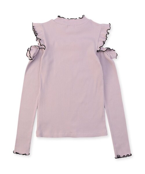 algy(アルジー)の「肩あきリブロンT(Tシャツ/カットソー・キッズ・ブラック/ピンク/オフホワイト・SMALL/XX-SMALL/X-SMALL/MEDIUM)」の12枚目の写真