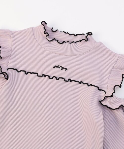 algy(アルジー)の「肩あきリブロンT(Tシャツ/カットソー・キッズ・ブラック/ピンク/オフホワイト・SMALL/XX-SMALL/X-SMALL/MEDIUM)」の13枚目の写真