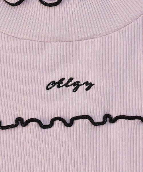 algy(アルジー)の「肩あきリブロンT(Tシャツ/カットソー・キッズ・ブラック/ピンク/オフホワイト・SMALL/XX-SMALL/X-SMALL/MEDIUM)」の14枚目の写真