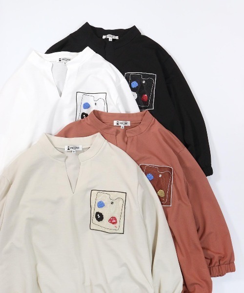 七分袖冷感スキッパープルオーバー（Tシャツ/カットソー