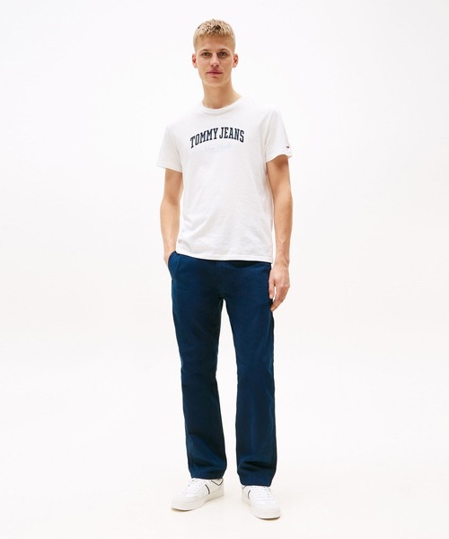 tommy jeans（トミー ジーンズ）の「ツイルレギュラーストレートチノパンツ（チノパンツ・メンズ・ネイビー/グリーン・36inch/32inch/30inch/28inch/34inch）」の8枚目の写真