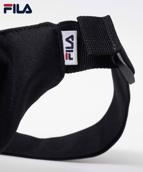 FILA(フィラ)の「FILA ウエストバッグ(ボディバッグ/ウエストポーチ・メンズ・ブラック/ブラック×レッド・フリー)」の11枚目の写真