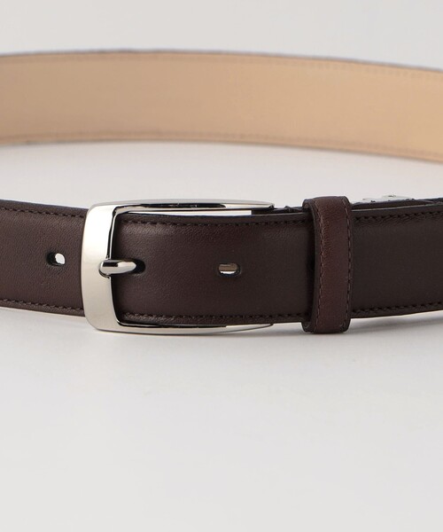 green label relaxing（グリーンレーベルリラクシング）の「アジャスト V2 30mm ドレスベルト（ベルト・メンズ・ブラック/ダークブラウン・FREE）」の4枚目の写真