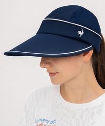 le coq sportif - ルコックスポルティフ　2点セット　半袖ポロシャツ　サンバイザー　UV加工 le coq sportif｜ルコックスポルティフのサンバイザー（UVカット