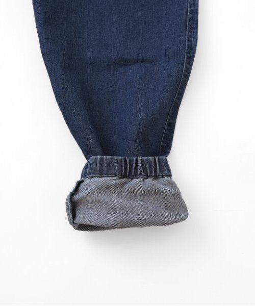 GLAZOS（グラソス）の「【大人向けサイズあり】ストレッチデニム・ジョガーパンツ（デニムパンツ・キッズ・ライトブルー/インディゴブルー・S/M/L/LL）」の8枚目の写真